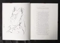 Ілюстрація та сторінка твору Любовні елегії в книзі Овідій. Любощі