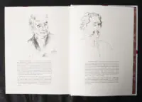 Портрети перекладача Андрія Содомори та художника Андрія Чебикіна в книзі Овідій. Любощі