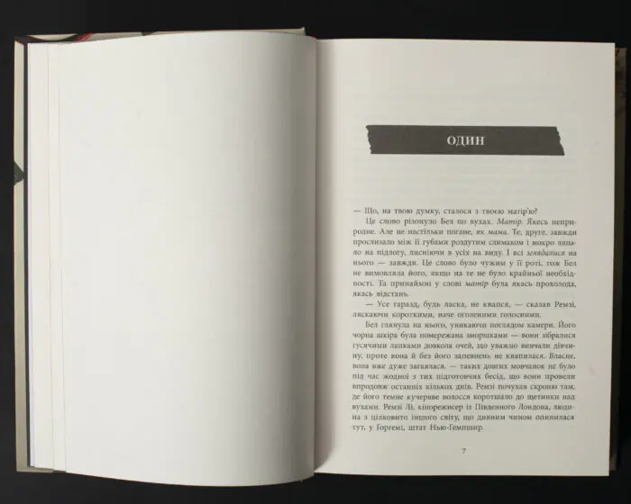 Початок першого розділу книги Повернення Рейчел Прайс Голлі Джексон