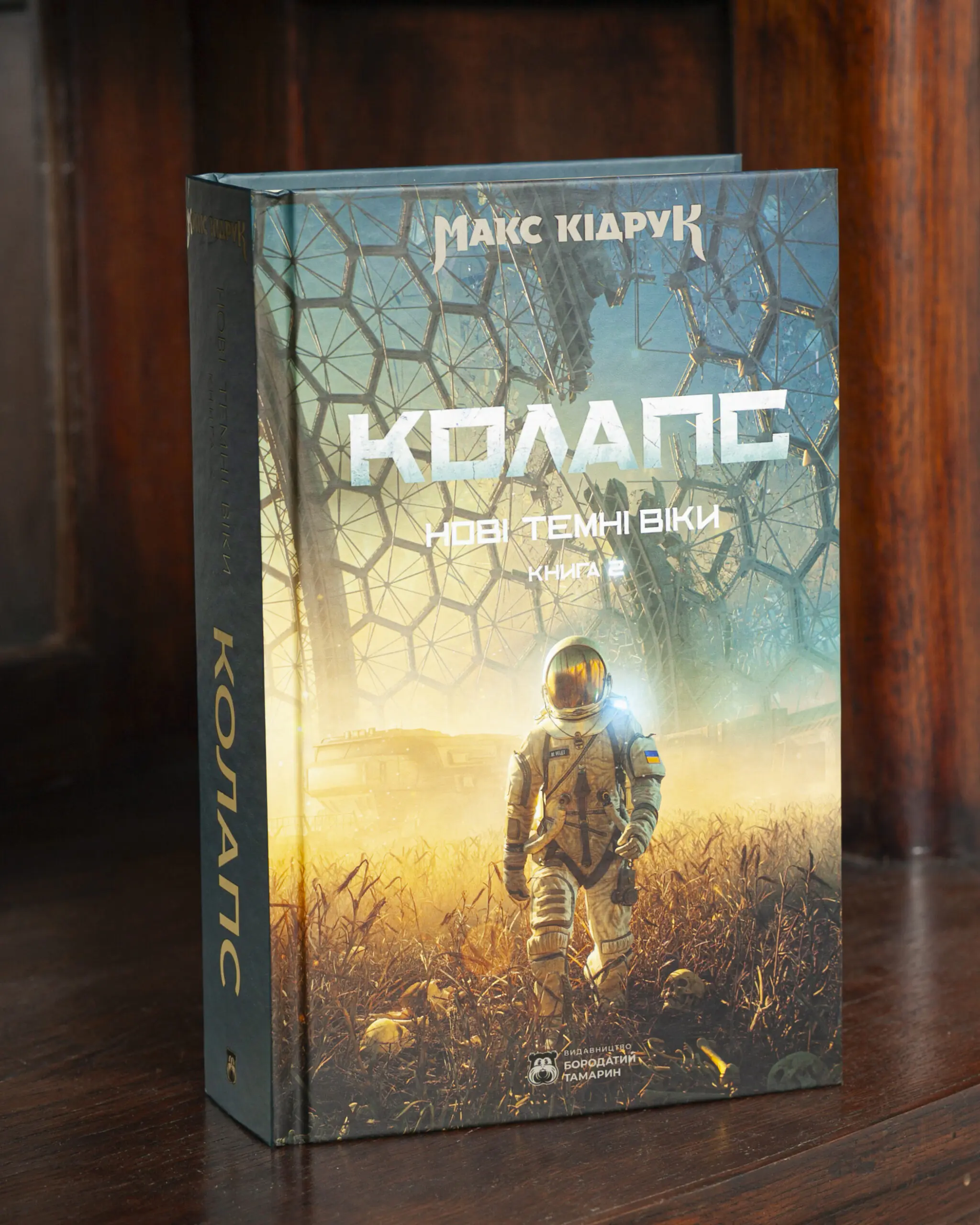 Колапс. Нові Темні Віки — Макс Кідрук Обкладинка книги Колапс. Нові Темні Віки Макса Кідрука