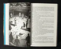 Ілюстрація з книги Колапс Макса Кідрука — сцена протистояння в атріумі