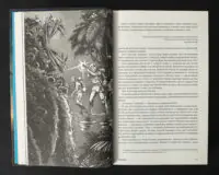 Ілюстрація з книги Колапс Макса Кідрука — експедиція та фантастична істота