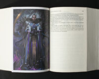 Кольорова ілюстрація персонажа з книги Ритм війни Брендона Сандерсона