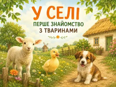 У селі Ірини Сонечко — тварини села для найменших