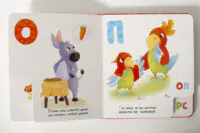 Ввічлива абетка — внутрішні картонні сторінки з літерами та дитячими ілюстраціями