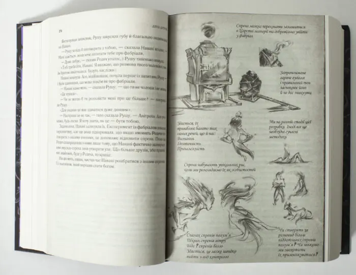 Ілюстрації та нотатки зі світу Рошару у книзі Вітер та Істина