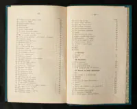 Сторінка змісту другого тому Кобзаря Тараса Шевченка видання 1893 року
