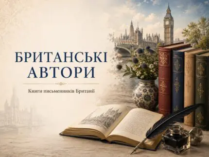 Британські автори — книги британських письменників українською мовою в інтернет-магазині PaperBook у Польщі