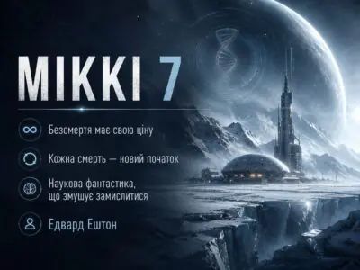 Банер книги Міккі 7 Едварда Ештона для сторінки товару