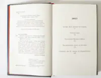 Сторінка зі змістом книги Бібліотека цензора