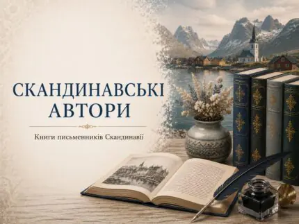 Скандинавські автори — книги письменників Скандинавії українською мовою в інтернет-магазині PaperBook у Польщі