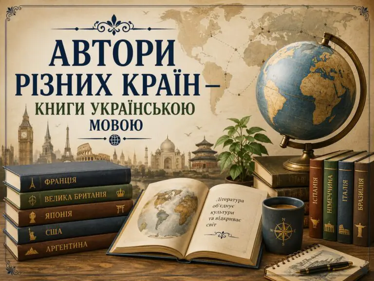 Автори різних країн — книги українською мовою