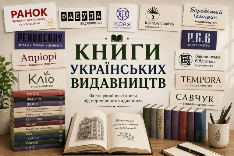 Книги українських видавництв
