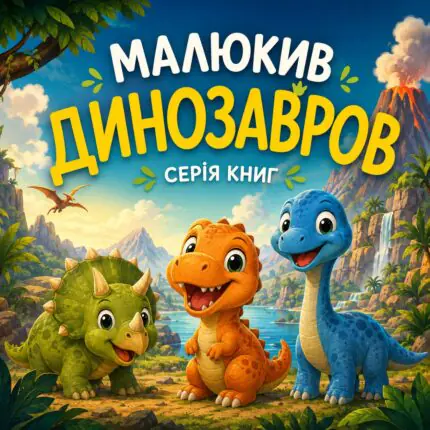 Малюки-динозаврики — серія дитячих книг Ларса Мелє українською мовою