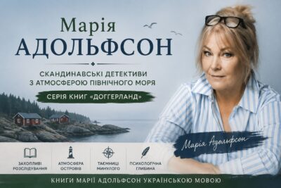 Марія Адольфсон — авторка серії книг Доґґерланд українською