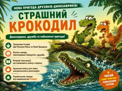 Друзяки-динозаврики Страшний крокодил — Расмус і Тіммі