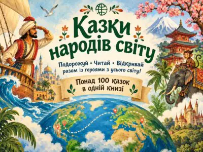 Казки народів світу — ілюстрований банер до великого опису