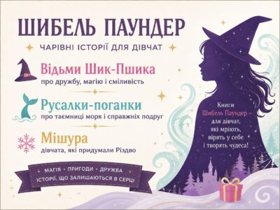 Шибель Паундер — дитячі книги українською