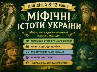 Міфічні істоти України Юліти Ран — книга для дітей 8–12 років