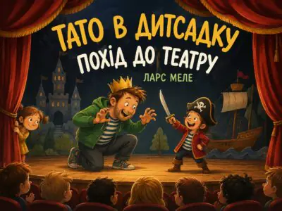 Тато в дитсадку Похід до театру — тематична театральна сцена