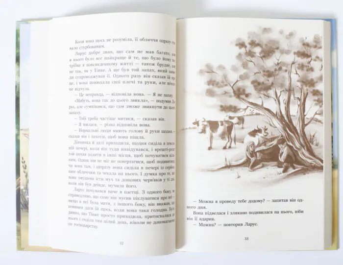 Тінке і Ларус — внутрішні сторінки книги