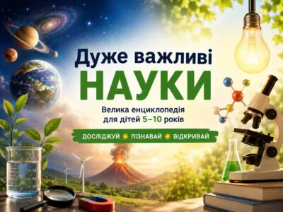 Моя енциклопедія. Дуже важливі науки — дитяча енциклопедія 5–10 років