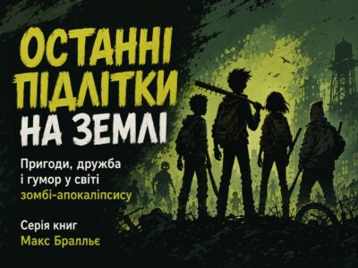 Банер серії Останні підлітки на Землі Макса Бралльє