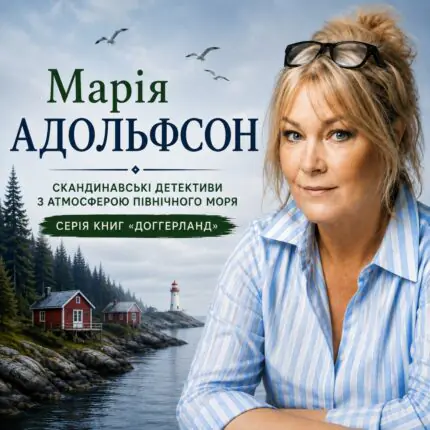 Марія Адольфсон — шведська письменниця, авторка детективної серії Доггерланд