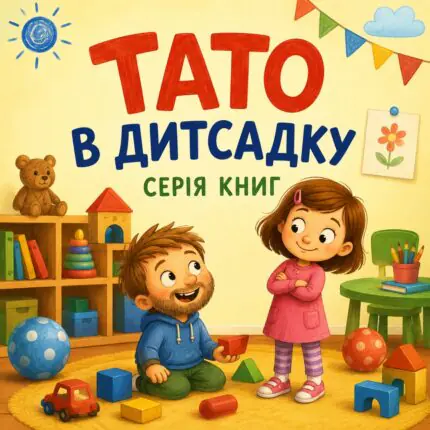 Тато в дитсадку — серія дитячих книг Ларса Мелє українською мовою