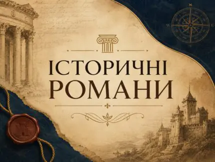 Історичні романи — книги українською мовою
