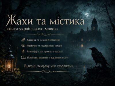 Жахи та містика — хорор книги українською мовою