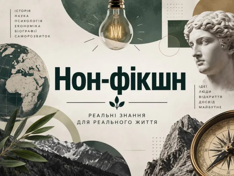Нон-фікшн книги українською мовою