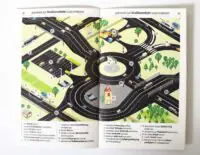 Розмовник в малюнках Німецька мова 750 слів — ілюстрований розворот про дорожній рух