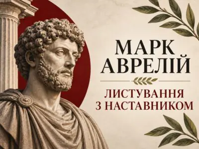 Марк Аврелій Листування з наставником — банер